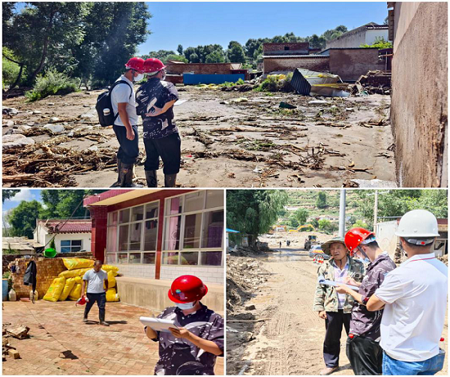 甘肅土木工程院馳援榆中災(zāi)區(qū) 高效開展農(nóng)…